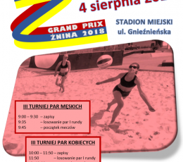Grand Prix Żnina 2018 - 4. turniej